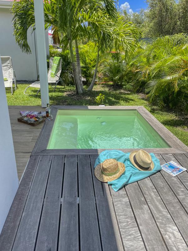 Location Villa 1 chambre Saint François Guadeloupe-piscine-8